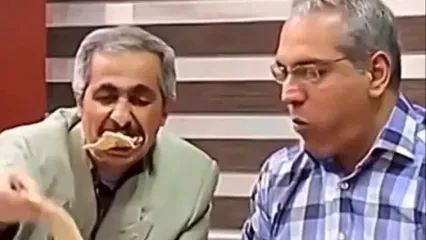 مطمئناً خنده‌دارترین سکانس از پشت صحنه «درحاشیه» لبخند به لباتون میاره/ مهران مدیری غش کرد از ادا اطوارای جواد رضویان