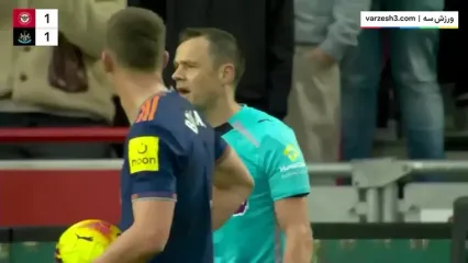 خلاصه بازی برنتفورد نیوکسل را ببینید