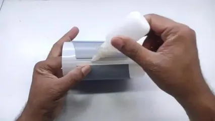 آموزش ساخت یک چراغ دیواری مدرن با استفاده از لوله پلیکا