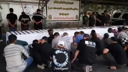 دستگیری 100 نفر از حاملان سلاح سرد در شهرستان بهارستان