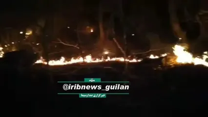 مهار کامل آتش‌سوزی در ارتفاعات لوندویل آستارا