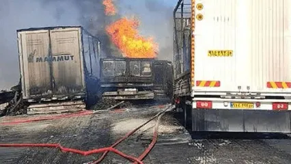 تصادف مرگبار تانکر سوخت در کمربندی یزد