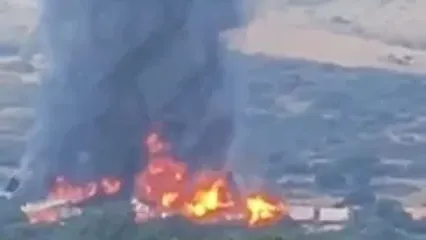 انفجار قطار حامل سوخت در مکزیک