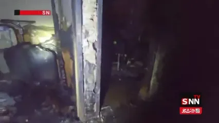 نجات یافتن ۱۰ نفر در آتش‌سوزی ساختمان ۹ طبقه خیابان ولیعصر