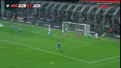 ویدیو: گل سوم کرواسی به جزایر فارو توسط نیکولا ولاشیچ