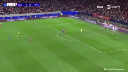 ویدیو: گل اول رئال مادرید به المپیاکوس توسط امباپه