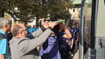 ویدیو: پیام ویژه رئیس فدراسیون در مراسم بدرقه تیم ملی نوجوانان