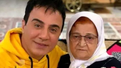 حضور عمو پورنگ و مادرش در حرم حضرت عبدالعظیم