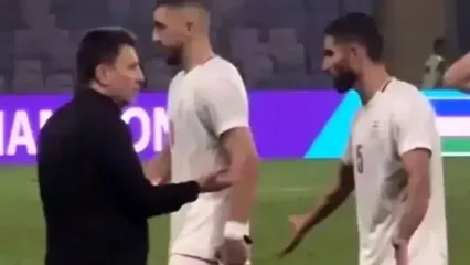 ویدیوی جنجالی از قلعه نویی بعد از باخت به ازبکستان / میلاد کی گفت تو پنالتی بزنی؟