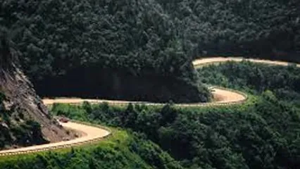 تصاویر ترسناک از حجم آلودگی هوا در چالوس