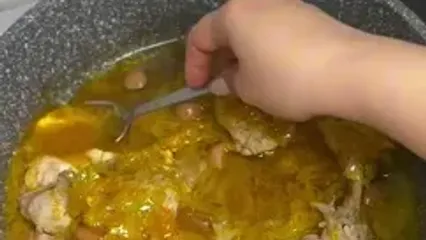 آموزش پخت مرغ روغن‌ پز مشهدی