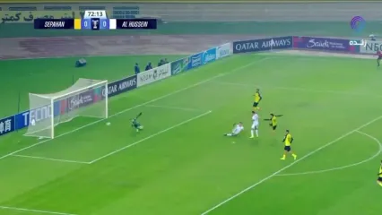 ویدیو: گل اول سپاهان به الحسین توسط آریا یوسفی