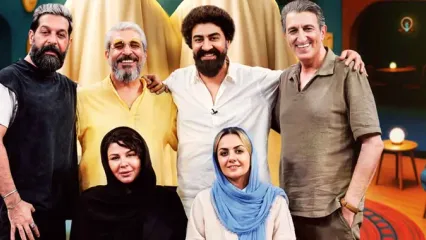 آوازخوانی بازیگر زن مشهور ایران با چند مرد در یک برنامه