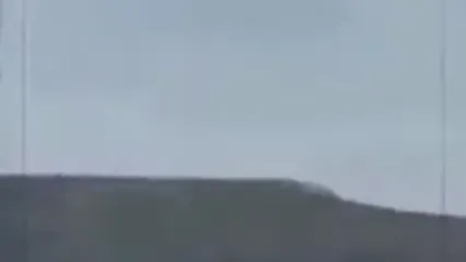 فیلم سقوط بالگرد روسیه در ساحل خزر