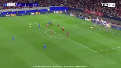 ویدیو: گل چهارم و آفساید رئال مادرید به المپیاکوس توسط وینیسیوس جونیور