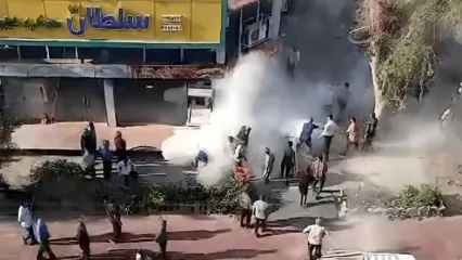 خودسوزی یک دانشجو در درگیری با ماموران شهرداری