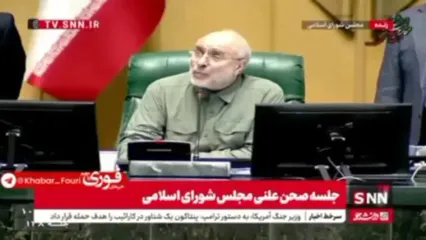 قالیباف خطاب به رسایی: شما هم صحبت می‌کنید و هم شانتاژ/ رسایی : فرزند عارف دارای تابعیت آلمان است / درگیری لفظی بین دو نماینده در جلسه علنی