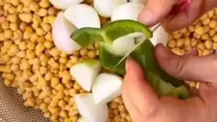 فیلم طرز تهیه فلافل ترد آبادانی