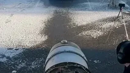 ایده‌ای جالب برای آب‌کردن یخ خودروها در مونترال