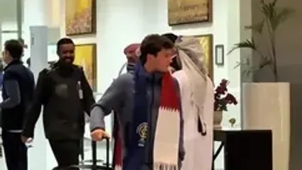 ویدئو: ورود کاروان پاری سن ژرمن به قطر برای فینال جام بین قاره‌ای مقابل فلامینگو