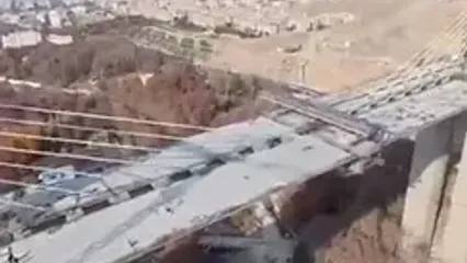 بلندترین پل خاورمیانه را دستمایه بلاگری نکنید