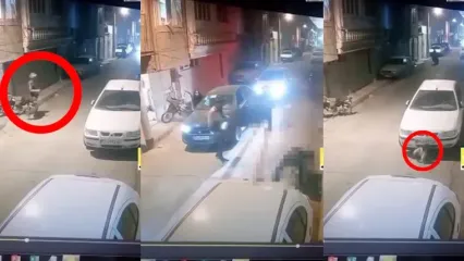 فیلم مرگ دلخراش کودک 6 ساله در قم زیر چرخ‌های خودرو