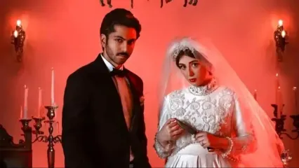 سکانس فوق جذاب سریال گردن‌زنی/ تمرین کیسان دیباج با خواهرش و آماده شدن برای هنرنمایی وسط مراسم عروسی