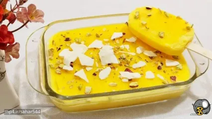 بستنی زعفرانی؛ ترکیب شیرینی و اصالت ایرانی