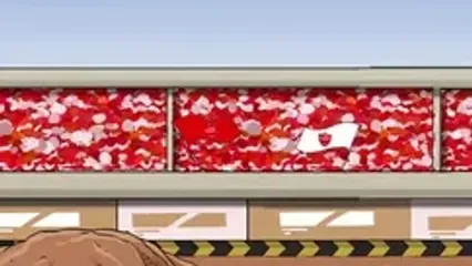 انیمیشن باشگاه پرسپولیس به مناسبت گل حسین کنعانی‌زادگان