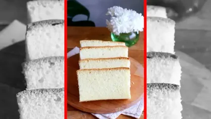 فیلم طرز تهیه کیک پنبه ای خانگی