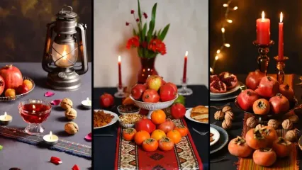 نماهنگ شب یلدا منتشر شد/ از حافظ‌خوانی تا انار و هندوانه