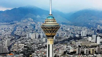 فیلم هولناک از تاب سواری در بلندترین ارتفاع تهران