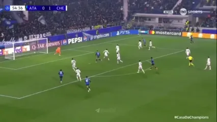 ویدیو: گل اول آتالانتا به چلسی توسط اسکاماکا