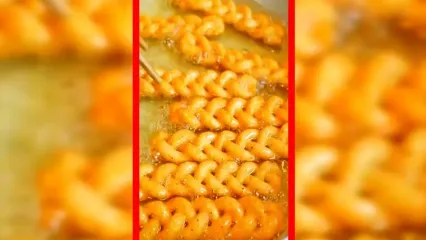 فیلم طرز تهیه سیب زمینی گیسباف خوشمزه و ترد