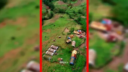 فیلم زیبایی‌های دشت لاتون در آستارا گیلان