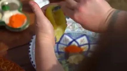 غذای روستایی در مراکش؛ پخت غذا با خرگوش و سبزیجات در طبیعت زیبای روستا