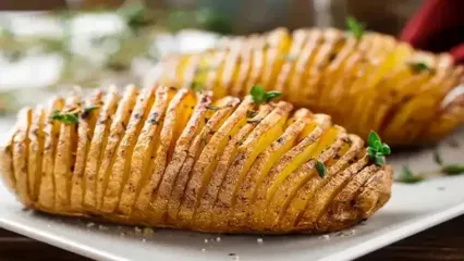 از تنور تا سفره سیب‌زمینی تنوری با سس ماست