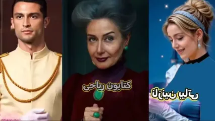 انیمیشن حضور بازیگران ایرانی در سیندرلای 2 / کتایون ریاحی در نقش نامادری نازنین بیاتی سیندرلا امیر جدیدی شاهزاده نگار جواهریان و شقایق دهقان خواهران بدجنس ...