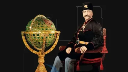 کره جواهرنشان ناصرالدین شاه چقدر می ارزد؟ / 51 هزار الماس و 1575 قطعه زمرد با ...
