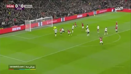 خلاصه بازی منچستر یوتایند مقابل وستهام را ببینید