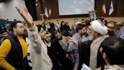درگیری شدید دانشجویان طرفدار جلیلی با پورمحمدی