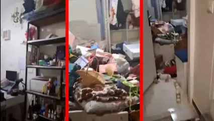 دزدان خانه به گوشت و مرغ های یخچال هم رحم نکردند صحنه سرقت