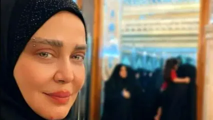 بهاره رهنما توسط طرفدارانش در کربلا محاصره شد