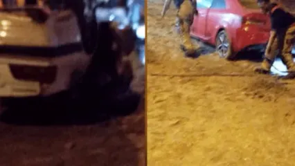 تصادف زنجیره‌ای ۳ خودرو در این جزیره کشور خبرساز شد