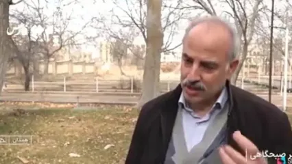 یک کشاورز همدانی با هوش مصنوعی محصول پرورش می‌دهد