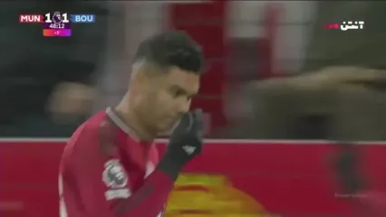 خلاصه بازی منچستریونایتد 4 - بورنموث 4