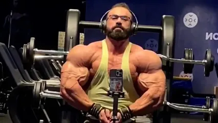 فیلم حذف تلخ بهروز تابانی از مستر المپیا