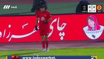 ویدیو: گل اول تراکتور به پرسپولیس توسط ترابی