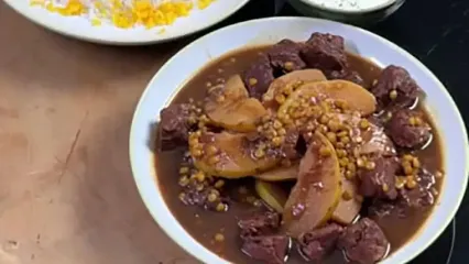 ناهار امروز خورش به