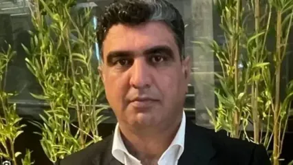 فیلم لحظه مرگ وکیل خسرو علی کردی در دفتر کارش